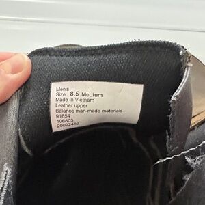 Men's brown Leather boots